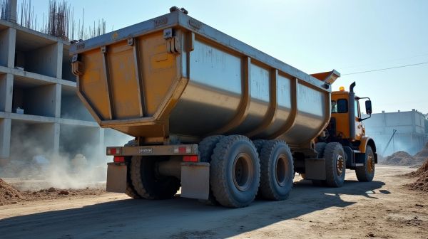 Pourquoi un camion benne est essentiel pour vos chantiers